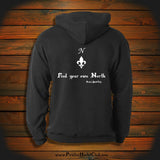 "Find your own North" Hooded Sweatshirt