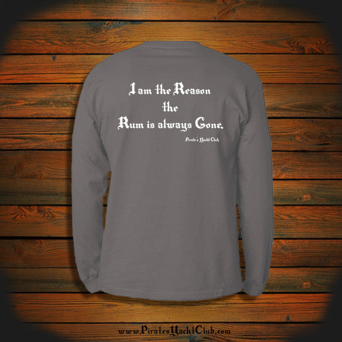 Why is the Rum Always Gone Tee - The Lost Bros