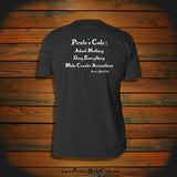 "Pirate's Code: Admit Nothing, Deny Everything, Make Counter Accusations" T-Shirt