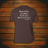 "Pirate's Code: Admit Nothing, Deny Everything, Make Counter Accusations" T-Shirt