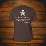 "Every Normal Man must be Tempted at times To Spit on his Hands, Hoist the Black Flag And Begin Slitting Throats." T-Shirt