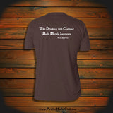 "The Drinking will Continue Until Morale Improves" T-Shirt