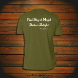 "Red Sky at Night, Sailor's Delight" T-Shirt