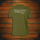 "The Drinking will Continue Until Morale Improves" T-Shirt