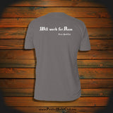 "Will work for Rum" T-Shirt
