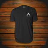 "CG Stripe Skull & Crossbones" T-Shirt