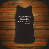 "Money for Nothing, Ships for Free, A Pirate's Life for me" Tank Top