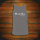 "No wake Zone" Tank Top