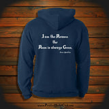 "I am the Reason the Rum is always Gone"  Hooded Sweatshirt