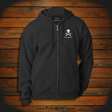 "I killed a fifth of Rum just to watch it Die" Hooded Sweatshirt