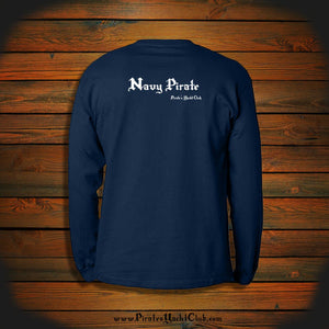 "Navy Pirate" Long Sleeve