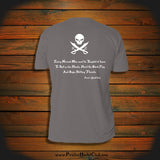 "Every Normal Man must be Tempted at times To Spit on his Hands, Hoist the Black Flag And Begin Slitting Throats." T-Shirt