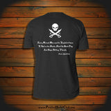 "Every Normal Man must be Tempted at times To Spit on his Hands, Hoist the Black Flag And Begin Slitting Throats." T-Shirt